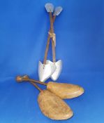 2 pairs of vintage shoe stretchers.