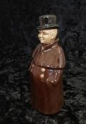 Coachman drinks whiskey Bottle Decanter Flask bottle Ceramic Novelty drinks Decanter
