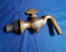 Vintage Heavy Brass Tap