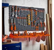 (TD140) Pegboard & Shelf Tool Organiser Made for wall mounting in your garage, shed, workshop ...