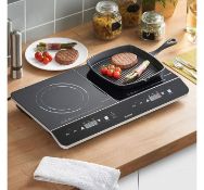 (TD141) Twin Digital Induction Hob Boasting a temperature range of 60C - 240C so can be used t...