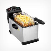(TD116) 3L Deep Fat Fryer Perfect for frying sweet and savoury recipes including chips, fish, ...