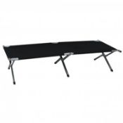 (TD78) Heavy Duty Outdoor Folding Camping Bed Portable with Carry Bag The folding bed is per...