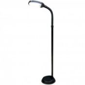 (TD83) Black Daylight Adjustable Reading Light - Floor Standing Using the very latest energy...