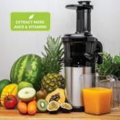 Andrew James Masticating Slow Juicer Machine,Juices Various Fruit Veg Fresh. SLOW MASTICA...