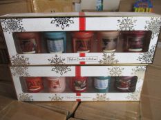 100pcs Of New Yankee Style Votive Candle Set