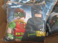 Approx 100pcs Of Brand New Batman Lego Cushions