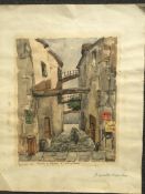 Pencil watercolour 15x12