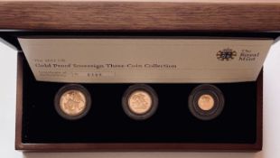 UK 2011 Gold Sovereign Proof Set