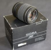 Sigma UC Zoom 70-210mm F/4-5.6 Lens
