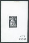 Portugal 1926 Ceres 10 Escudos DIE PROOF of the design engraved by Meronti for the De La Rue issu...