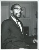Royalty Lesotho 1974 Pair of fine monochrome photographs of HM King Moshoeshoe II of Lesotho. T...