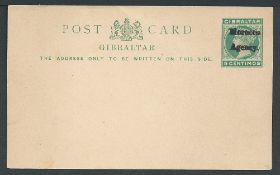 Morocco Agencies 1898 5c Gibraltar postcard with 
