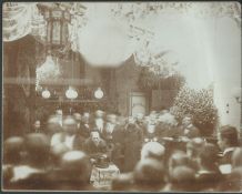 Boer War c.1901/1904 Three photographs, one of President Kruger in Utrecht, the others by Arnold ...