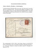Greece - Salonika - Altringham - United Kingdom A picture postcard of Salonika with a manuscript ...