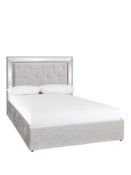 Boxed Item Vegas Double Lift-Up Bed [Silver] 0X0X0Cm rrp, £898.0