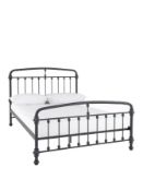 Boxed Item Brighton Small Double Bed [Grey] 0X0X0Cm rrp, £262.0