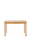 Boxed Item Wilson Dining Table [Oak] 76X80X120Cm rrp, £226.0