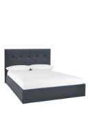 Boxed Item Rebecca King Ottoman Usb Bed [Grey] 0X0X0Cm rrp, £742.0