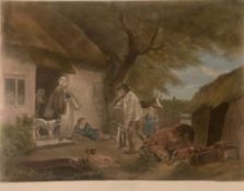 Pair of Engravings after George Moreland “The shepherds” and “The warrener” both Engraved by W York