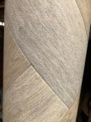 Grey parquet plank cushion floor 2m x 2m (6ft 6in x 6ft 6in ) code 2c47