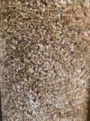 mabelie gold shag pile 6m x 4m (19ft 8in x 13ft ) polypropylene code 2c80