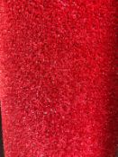 disco red 4m x 3.6m ( 13ft x 11ft 9in ) polypropylene code 2c78