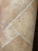 Parquet tile cushion floor 7m x 3m ( 23ft x 9ft 9in ) code 2c36