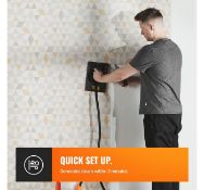 (GL114) 1500W Wallpaper Steamer Features a detachable 2.5L water tank, heat-resistant hose and...
