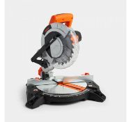 (GL117) 1400W Mitre Saw Maximum adjustable cutting depth of 5.5cm to deliver complete accuracy...