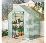 (GL46) Deep Walk In Greenhouse Ideal for propagating seeds and seedlings as well as cultivatin...