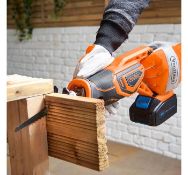 (GL81) 20V MAX Reciprocating Saw 20V Max 2Ah battery included is compatible with other tools i...