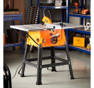 (GL44) 1800W Table Saw High spec table saw features a cross stop with angle scale (+/- 60) all...