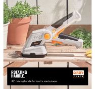 (GL56) 7.2V 2 in 1 Trimmer 2 in 1 design lets you convert between handheld hedge trimmer and u...