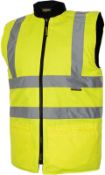 50 of XL yellow body warmer.