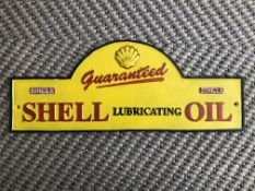 Cast Iron Shell Oil Domed Wall Plaque