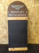 Bentley Motor Sports Blackboard