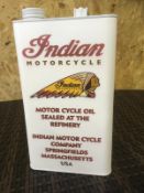 Indian Motorcycle Oil Can