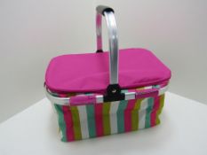 6 x Insulated Folding Picnic Basket