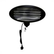 (RU41) 2kW Quartz Wall Mounted Outdoor Electric Garden Patio Heater The heater combines a ro...