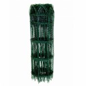 (RU272) 10m x 650mm Garden Lawn Border Edging Fencing PVC Coated Wire The garden edging not ...
