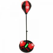 (RU311) Kids Freestanding Punching Bag Ball Boxing Set with Gloves The kids punching bag is ...