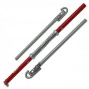 (RU368) 2 Tonne Ton Recovery Tow Bar Towing Pole Spring Damper Car Van The rigid steel ...