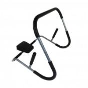(RU259) Ab Roller Trainer Crunch Sit Up Machine Gym Exercise Workout The ab roller is sheath...