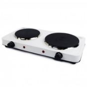 (RU15) 2.5Kw Electric Portable Kitchen Double Hot Plate The 2.5kW electric hot plate is an e...