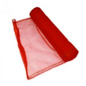 (RU393) Safe Net Red Shade Debris Scaffold Netting 2mtr x 50mtr Though Debris Netting ...