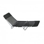(SP486) Folding Reclining Sun Lounger Beach Garden Camping Bed Chair This year relax in comf...