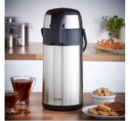 (OM69) 5L Air Flask Suitable for both hot and cold drinks Keeps hot drinks warm and iced drin...