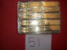 10 x Flush Bolts