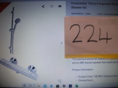 Crosswater Thirty 6 Exposed Shower & Multi Function Shower Kit